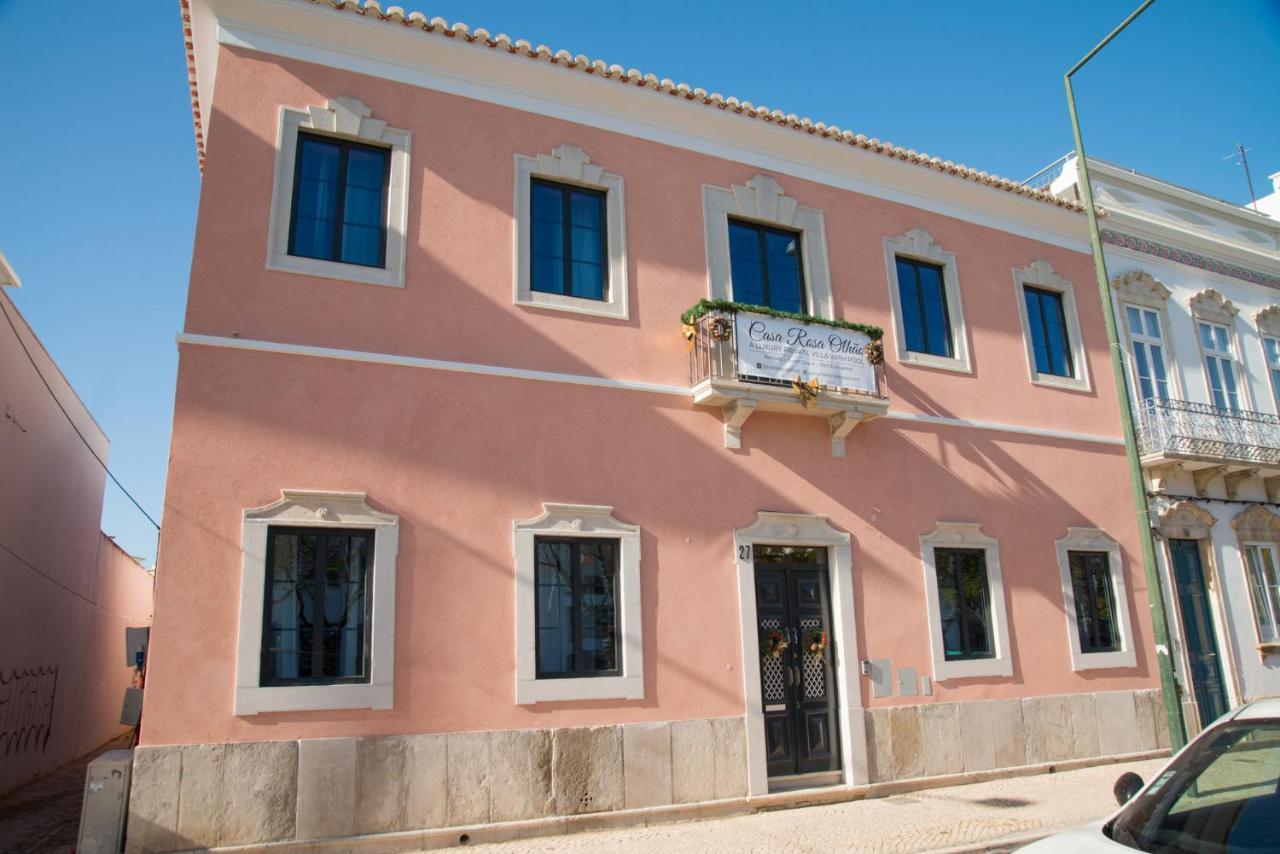 Casa Rosa Villa With Pool In Olhao Centre Exterior foto