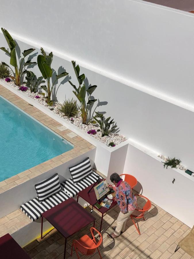 Casa Rosa Villa With Pool In Olhao Centre Exterior foto