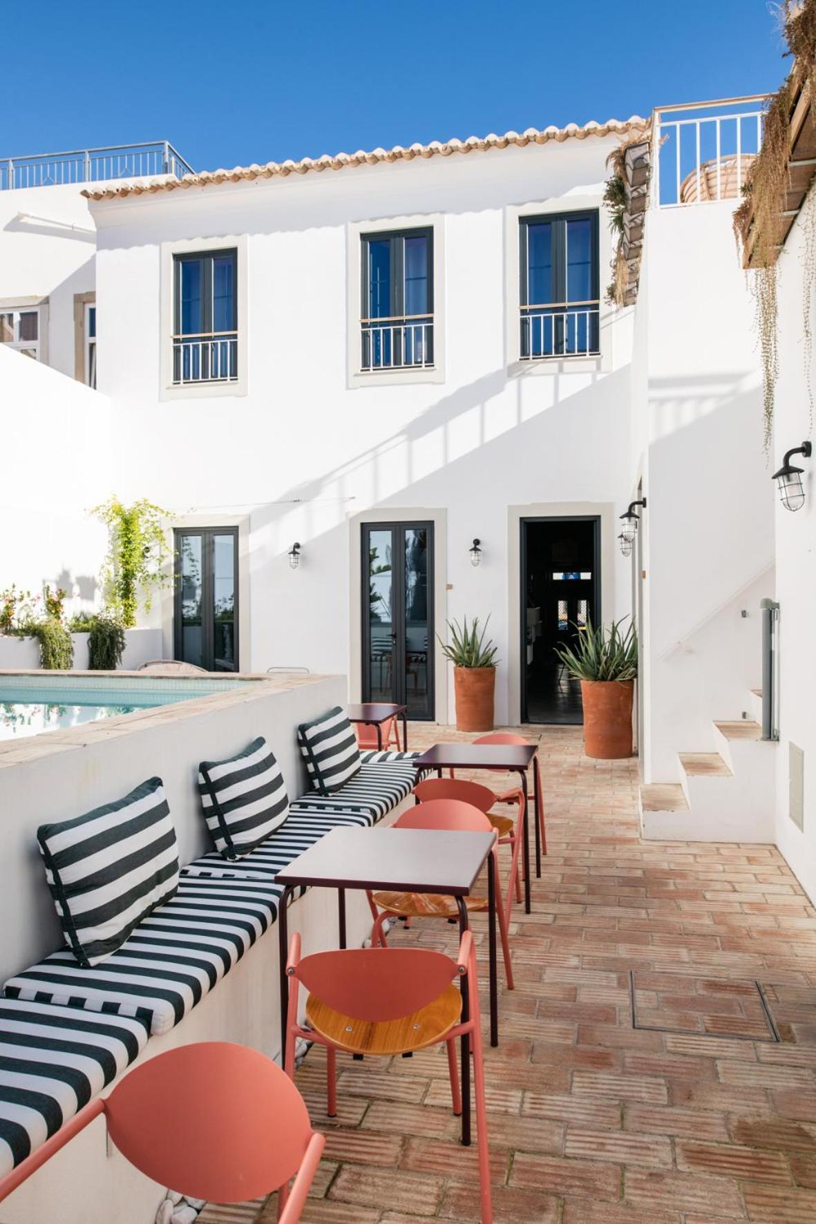Casa Rosa Villa With Pool In Olhao Centre Exterior foto
