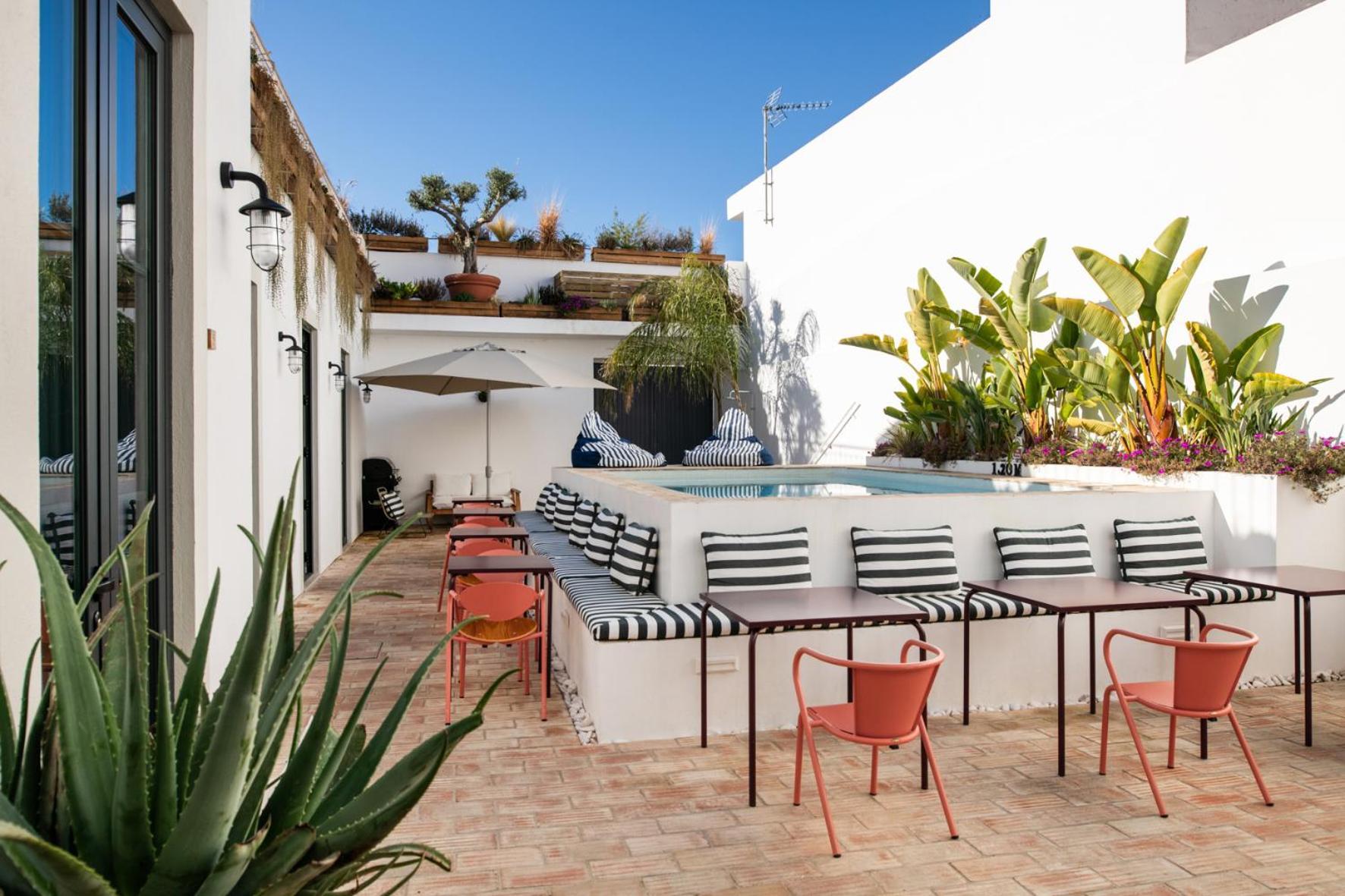 Casa Rosa Villa With Pool In Olhao Centre Exterior foto